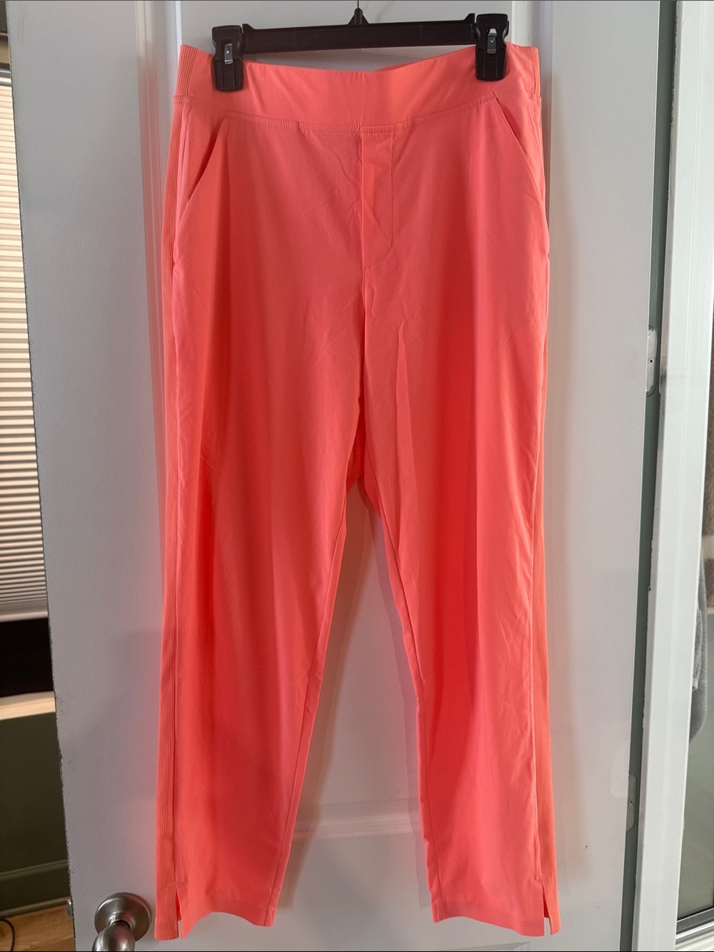 Athleta Coral Pink Track Pants